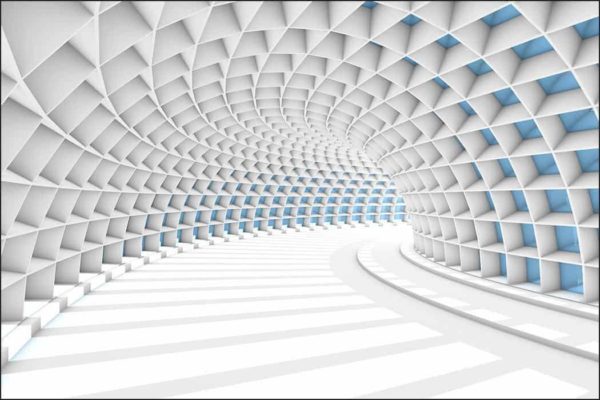 Fototapeta 3D Tunel-Abstrakcja
