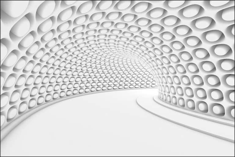 Fototapeta 3D Tunel - Do Salonu