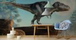 Fototapeta Dinozaur Na Skałach