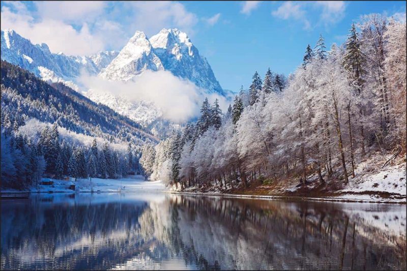 Fototapeta Góry Zima