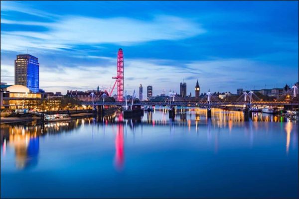Fototapeta Panorama Londynu