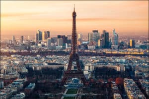 Fototapeta Panorama Paryża