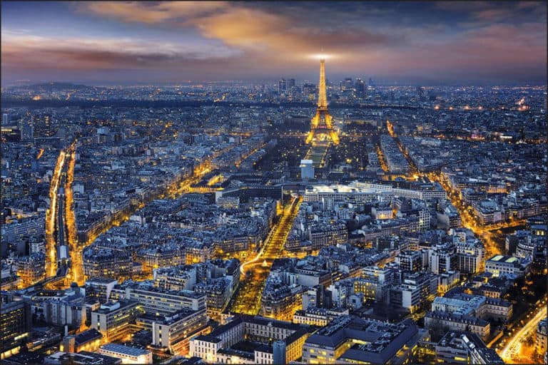 Fototapeta Paryż Nocą