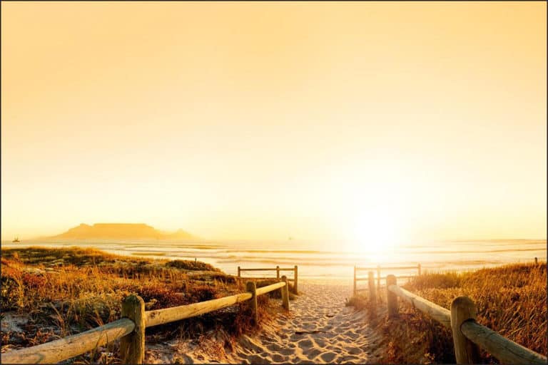 Fototapeta Plaża Zachód Słońca