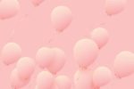Fototapeta Różowe Baloniki