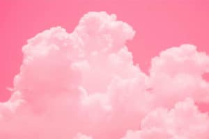 Fototapeta Różowe Chmury