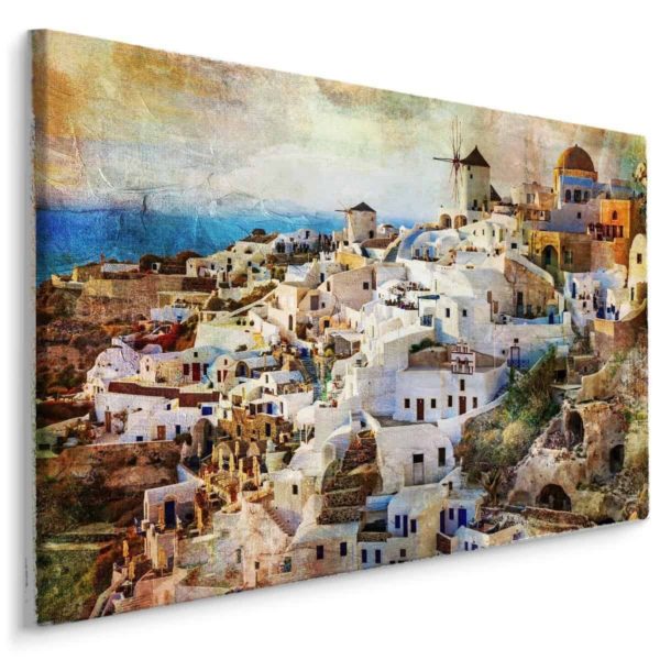 Obraz Na Płótnie Architektura Santorini