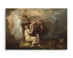 Obraz Na Płótnie Benjamin West "Wygnanie Adama I Ewy Z Raju" Reprodukcja