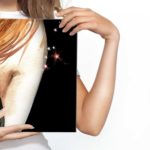 Obraz Na Płótnie Kobieta Z Serduszkiem Malowana Akwarelą