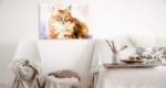 Obraz Na Płótnie Kot Jak Malowany Akwarelą