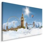 Obraz Na Płótnie Londyn W Chmurach