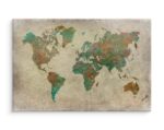 Obraz Na Płótnie Mapa Świata Vintage