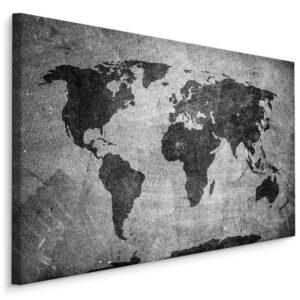 Obraz Na Płótnie Mapa Świata Vintage