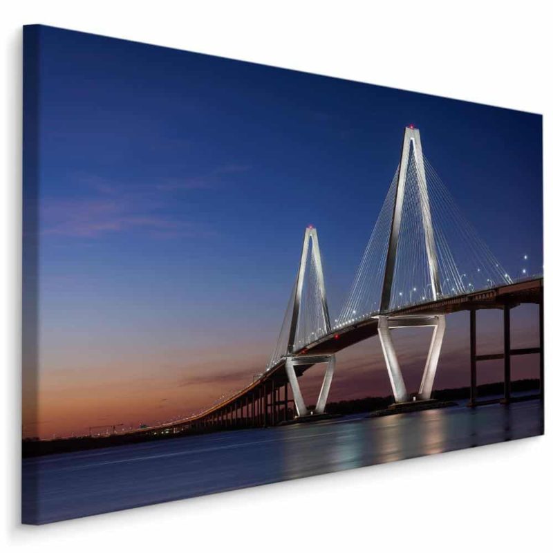 Obraz Na Płótnie Most Arthur Ravenel Jr. Bridge, Usa