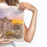 Obraz Na Płótnie Namalowany Rzym