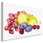 Obraz Na Płótnie Owoce Lata Malowane Akwarelą