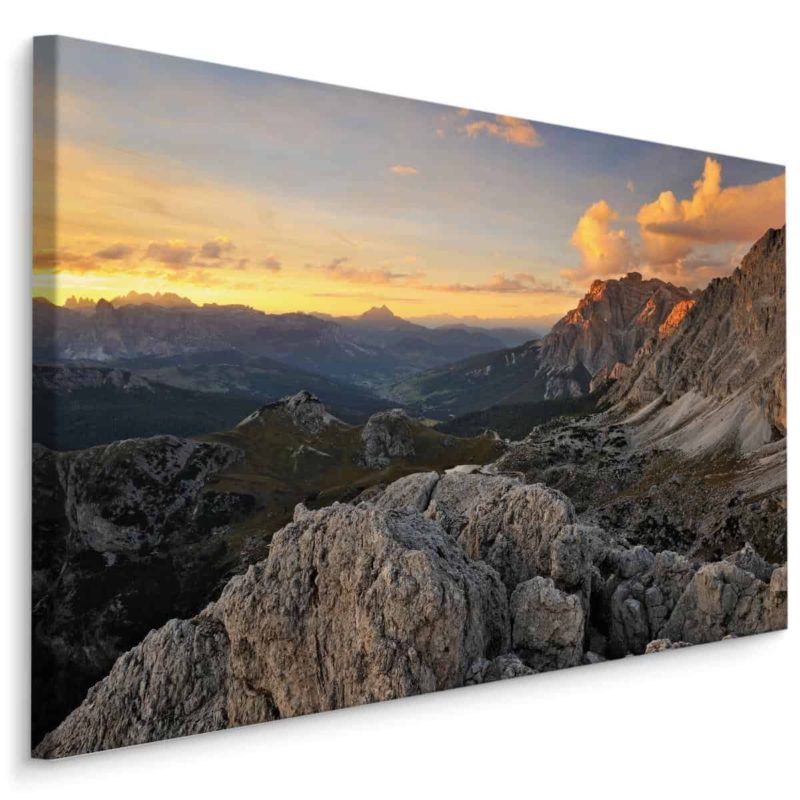 Obraz Na Płótnie Pasmo Górskie Dolomity