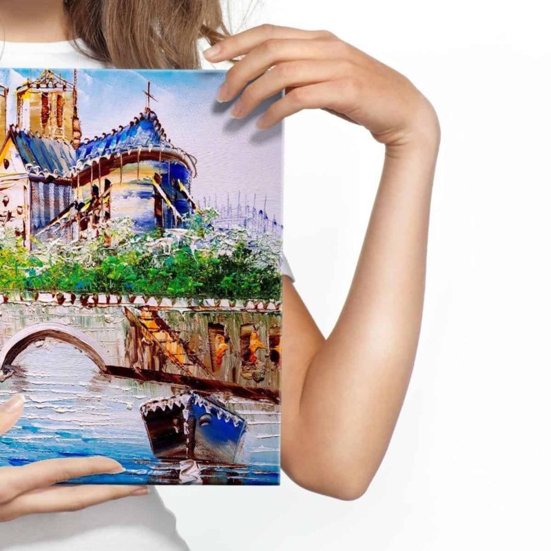 Obraz Na Płótnie Rzeka Sekwana W Paryżu
