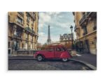 Obraz Na Płótnie Samochód I Architektura Paryża