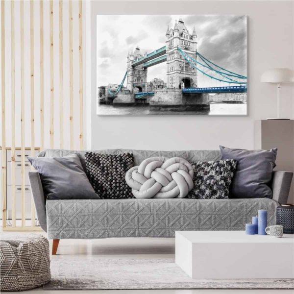 Obraz Na Płótnie Szkic Tower Bridge