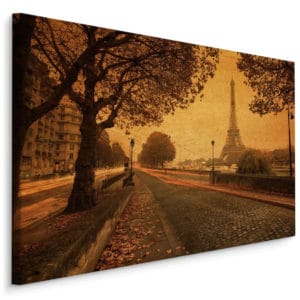 Obraz Na Płótnie Ulice Paryża Vintage