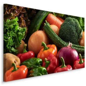 Obraz Na Płótnie Warzywa Z Bliska