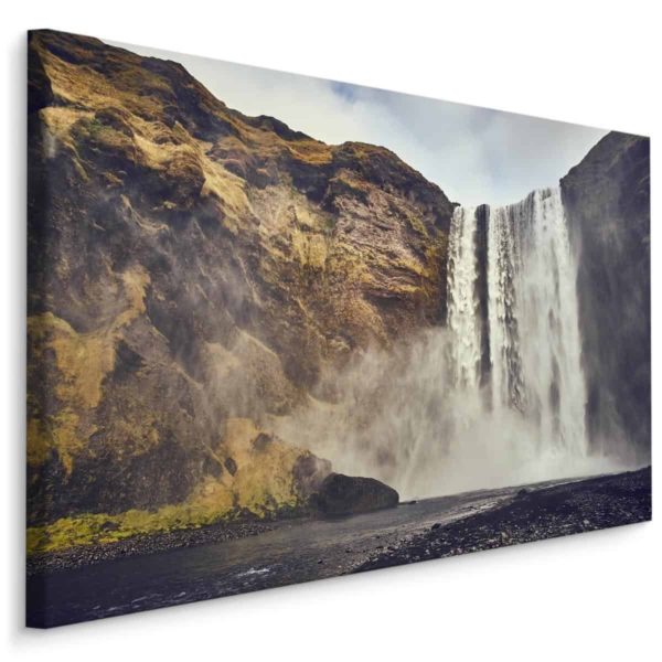 Obraz Na Płótnie Wodospad Skogafoss Na Islandii