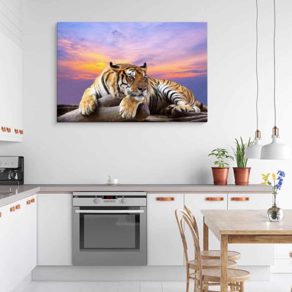 Obraz Na Płótnie Wypoczywający Tygrys