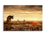 Obraz Na Płótnie Zachód Słońca W Paryżu
