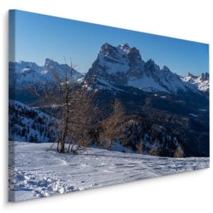 Obraz Na Płótnie Zimowy Pejzaż Górski 3D