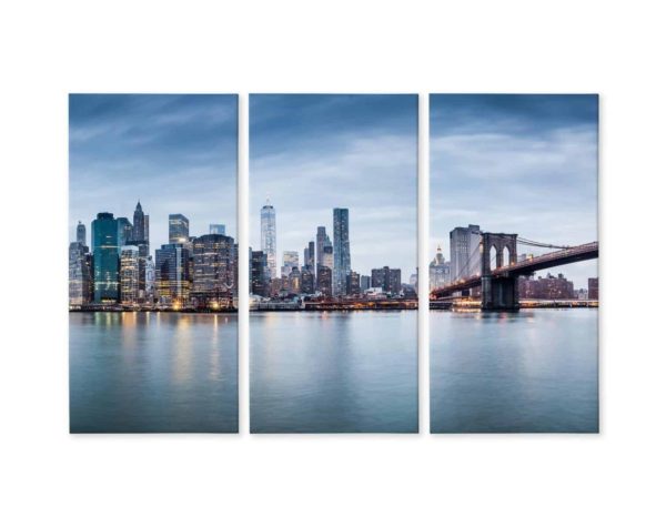 Obraz Wieloczęściowy Panoramiczny Widok Na Nowy Jork