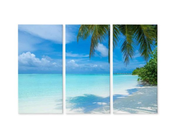 Obraz Wieloczęściowy Plaża Na Malediwach