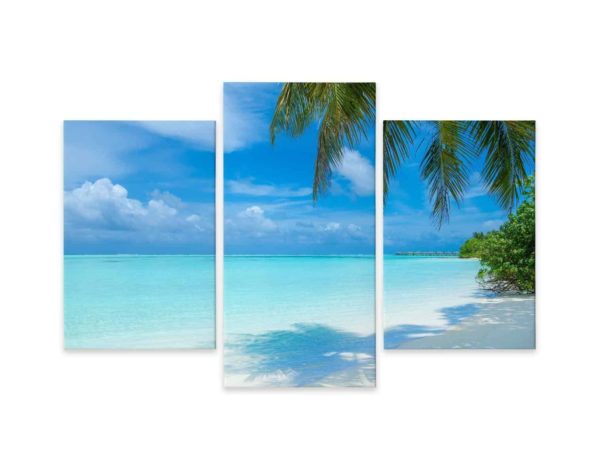 Obraz Wieloczęściowy Plaża Na Malediwach