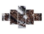 Obraz Wieloczęściowy Składniki Do Przygotowania Kawy