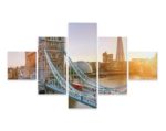 Obraz Wieloczęściowy Tower Bridge O Wschodzie Słońca
