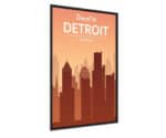 Plakat Travel To Detroit