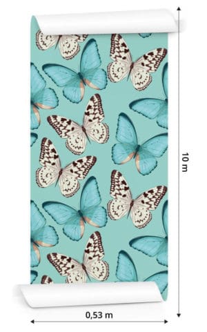 Tapeta Dla Dzieci - Piękne Motyle