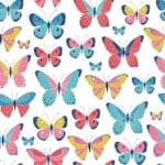 Tapeta Dla Dzieci - Śliczne Motylki
