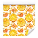 Tapeta Do Kuchni Owoce Cytrusy Pomarańcze