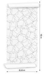Tapeta Geometryczna - Minimalizm Efekt 3D