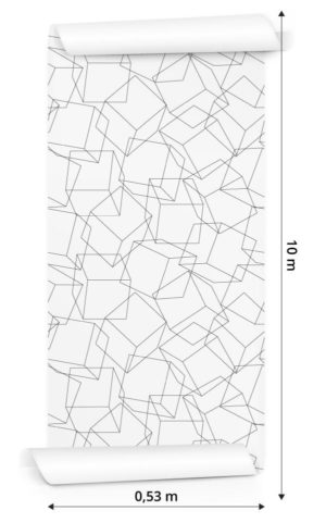 Tapeta Geometryczna - Minimalizm Efekt 3D