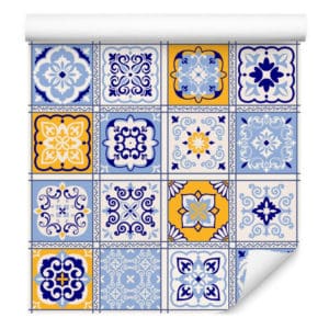 Tapeta Kolorowa Orientalna Mozaika Wzory