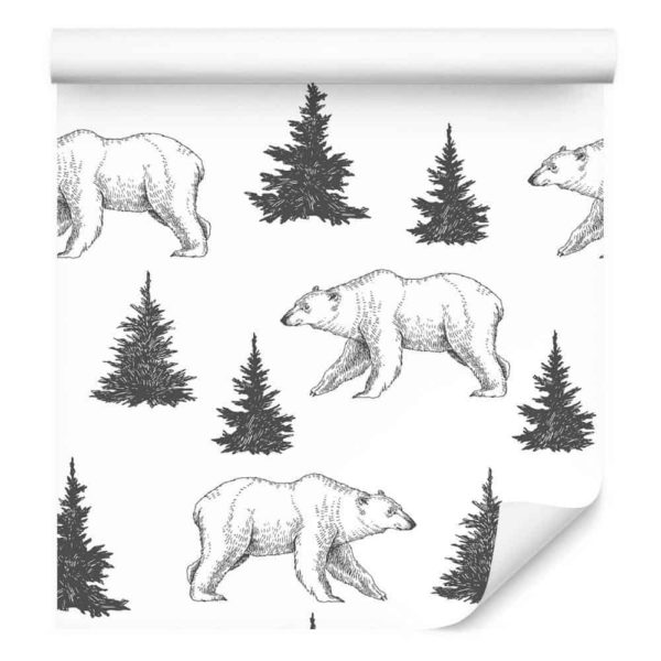 Tapeta Niedźwiedzie Polarne Drzewa