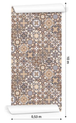 Tapeta Piękna Mozaika W Stylu Orientalnym