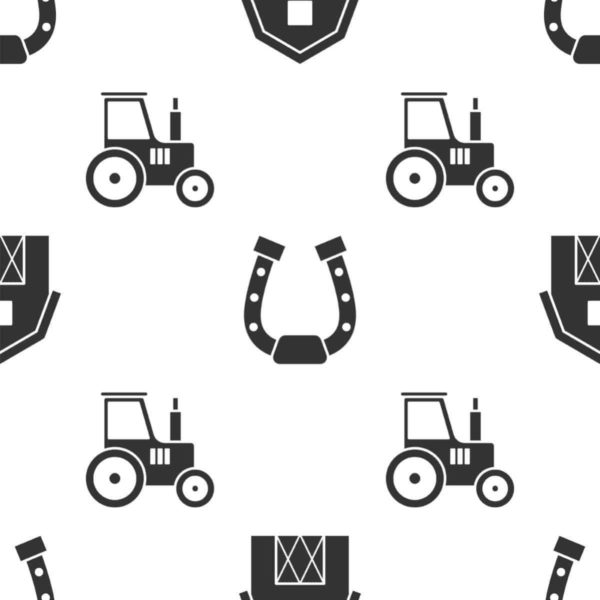 Tapeta Traktory I Podkowy