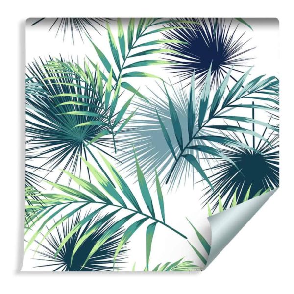 Tapeta Tropikalne Liście Palmowe